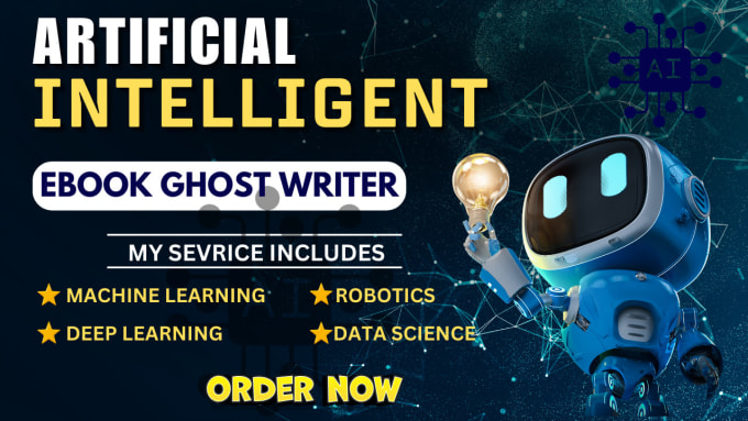 Bestseller - ghostwrite artificial intelligent ebook, cybersecurity, ai, deep learning