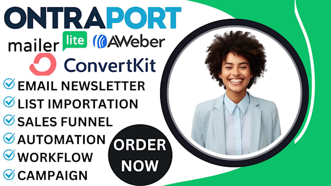 Bestseller - set up convertkit mailerlite convertkit aweber ontraport aweber mailerlite