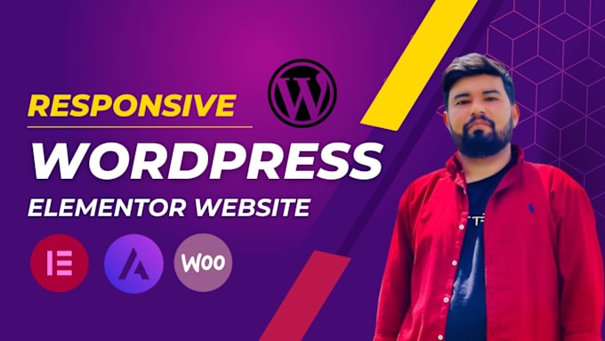 Gig Preview - Build modern and responsive wordpress websites design