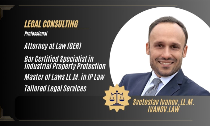 Gig Preview - Be your legal consultant