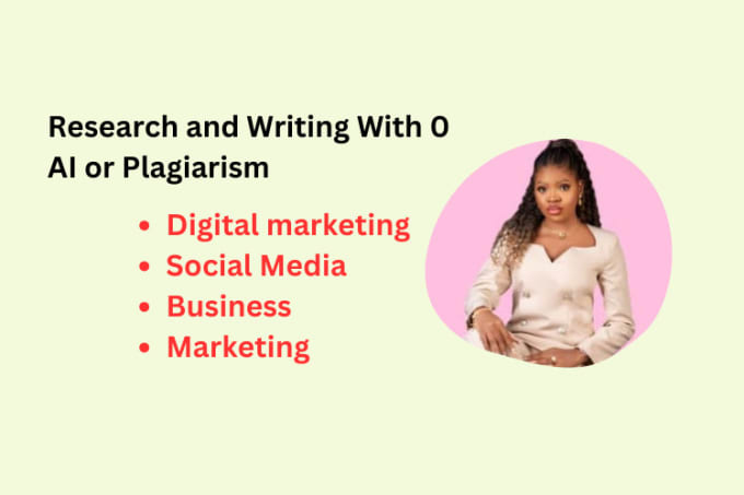 Gig Preview - Do digital marketing, social media, business, essay, assignment, case study