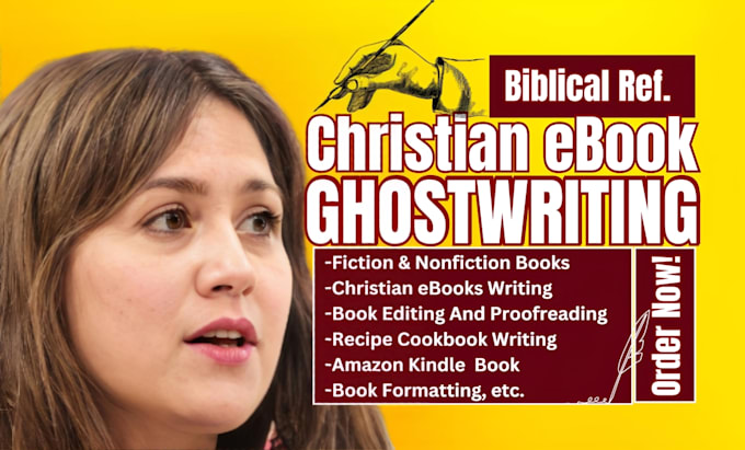 Bestseller - write christian self help book, do kindle ebook ghostwriting, for amazon KDP