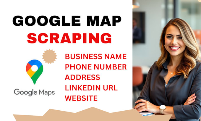 Gig Preview - B2b email google map scraping email scrapper collection email extraction list