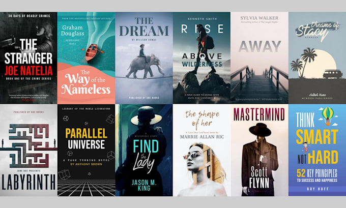 Bestseller - do book and ebook cover design for self published authors