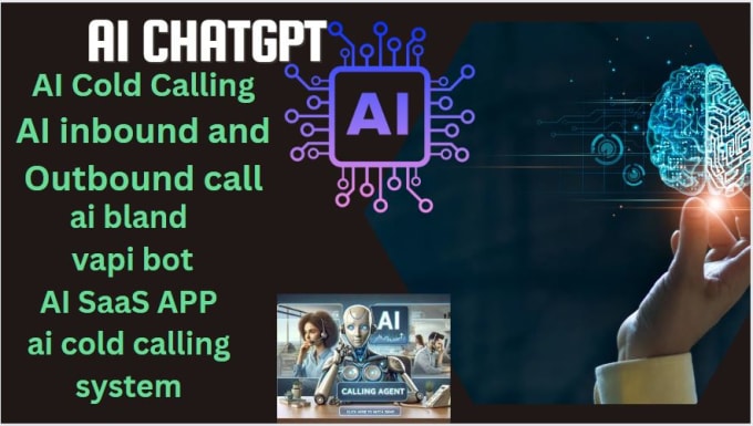 Gig Preview - Do ai bland, ai saas, vapi bot, chatgpt ai cold calling system, ai gpt stores