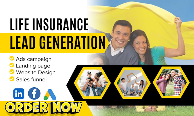 Gig Preview - Life insurance leads life insurance website insurance lead life insurance leads