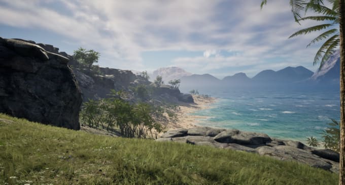 Gig Preview - Create an unreal engine 5 game environment map world level