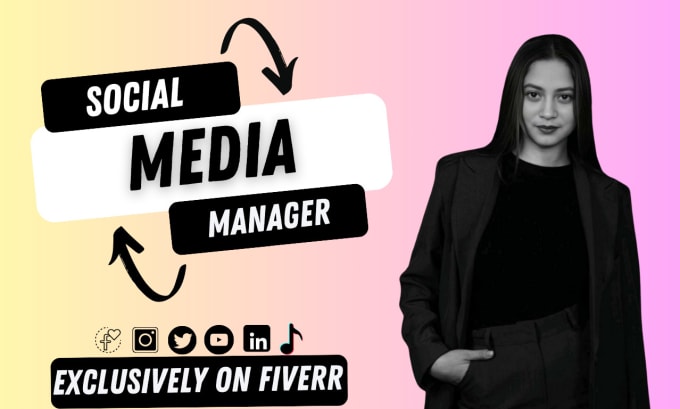 Gig Preview - Be your social media manager