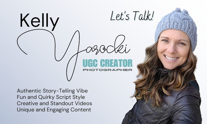 Gig Preview - Create authentic ugc content for your brand