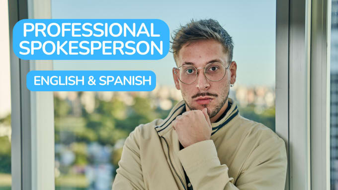 Gig Preview - Drive engagement as a spokesperson or ugc creator in spanish