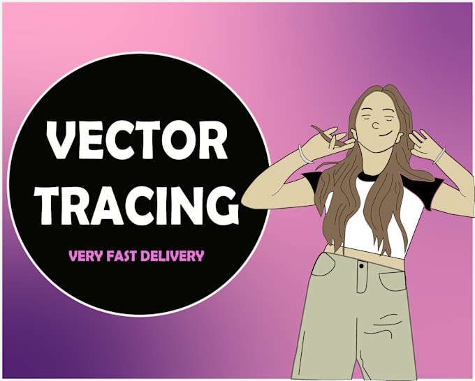 Gig Preview - Vectorize your logo, I will convert image to vector