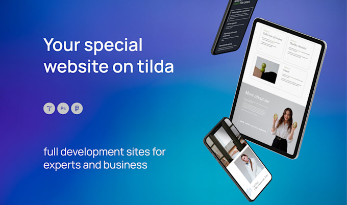 Gig Preview - Create your special website on tilda