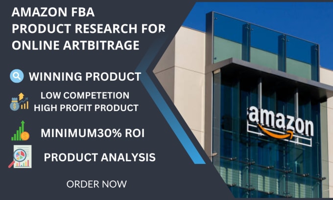 Gig Preview - Do amazon online arbitrage product research USA and UK