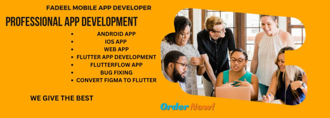 Gig Preview - Do mobile app development, android app, ios app, flutter development flutterflow