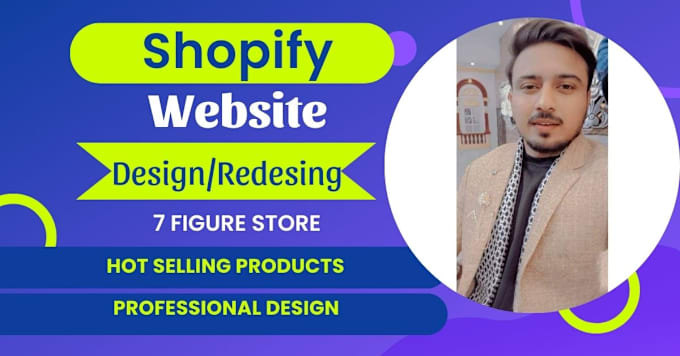 Bestseller - design, redesign shopify website, shopify dropshipping store, shopify website