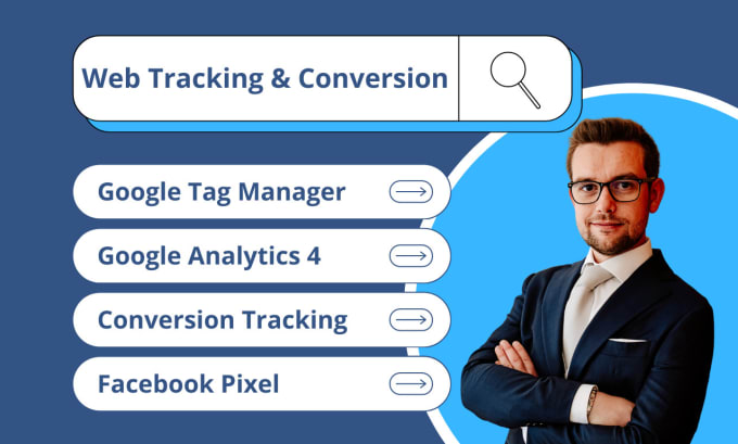 Gig Preview - Set up google analytics 4, GTM, conversions tracking and consent mode v2