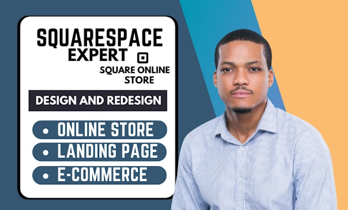 Gig Preview - Squarespace website redesign squarespace website design square online store