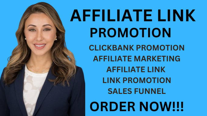 Gig Preview - Do clickbank affiliate link promotion affiliate marketing link promotion