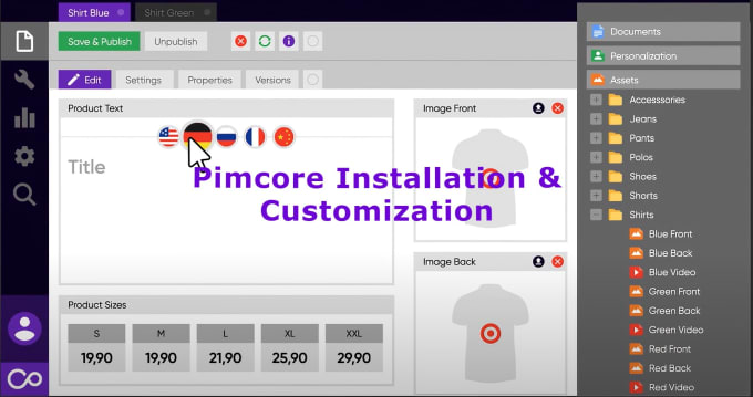 Gig Preview - Pimcore installation and customization