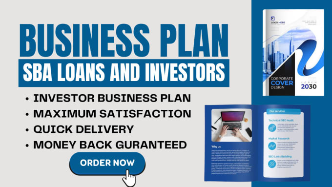 Gig Preview - Write superb business plan, for startups, sba loan, investors, nonprofit, grant