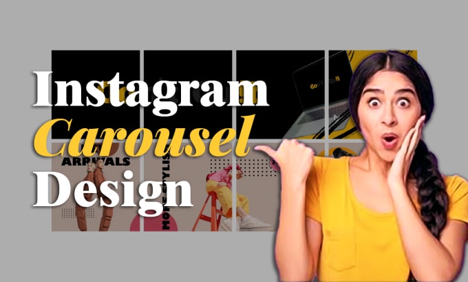 Gig Preview - Design you a instagram carousel creative posts