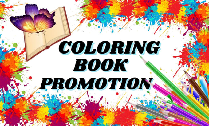 Gig Preview - Promote your coloring book marketing