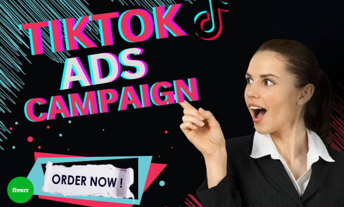 Gig Preview - Create tiktok ads campaign for high sales and leads