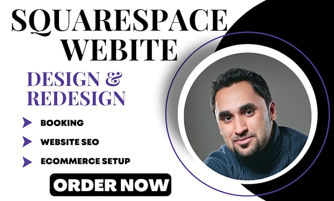 Gig Preview - Build squarespace website design squarespace redesign squarespace website store