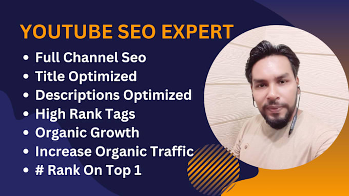 Gig Preview - Optimize your youtube video SEO