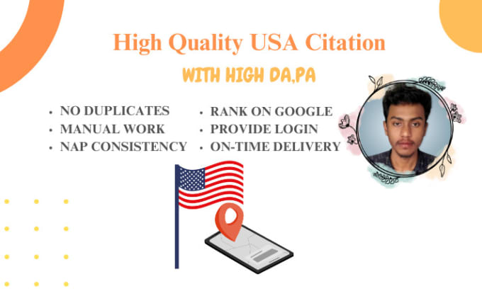 Gig Preview - Create high quality USA local business citation