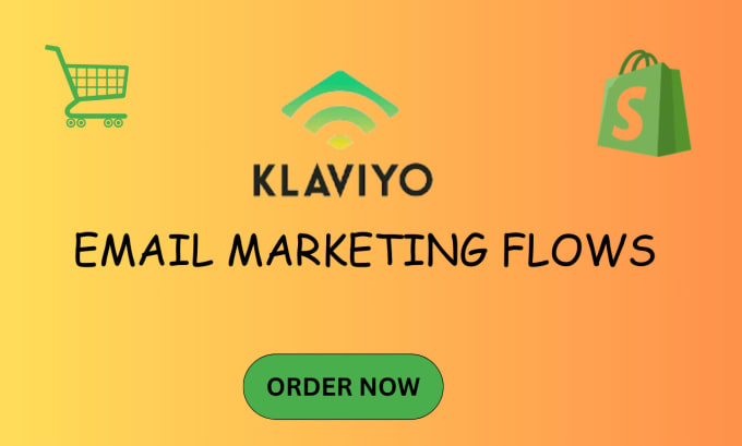 Gig Preview - Boost klaviyo email marketing shopify sales do shopify marketing