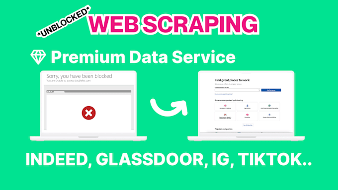 Bestseller - webscrape data from websites, protected pages included