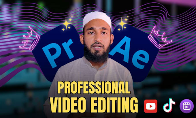 Gig Preview - Do professional youtube video editing