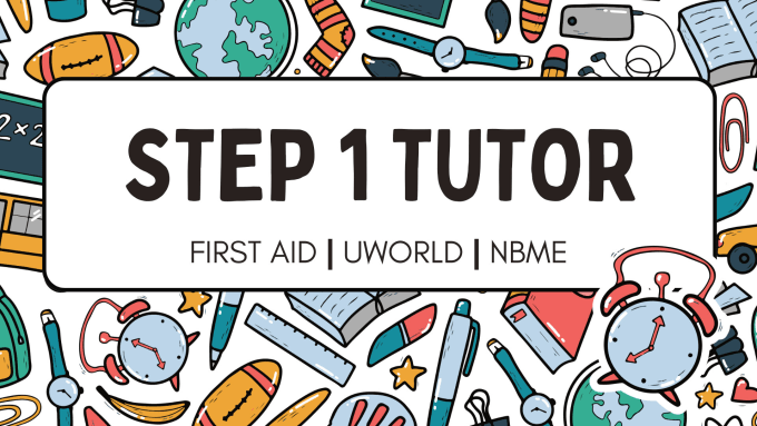 Gig Preview - Tutor you for usmle step 1