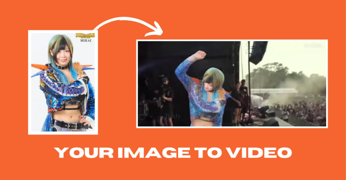 Gig Preview - Animate your photo and do lil yachty style ai video