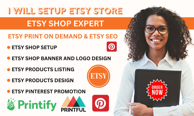 Gig Preview - Setup etsy digital product shop, etsy digital products, etsy product listing SEO