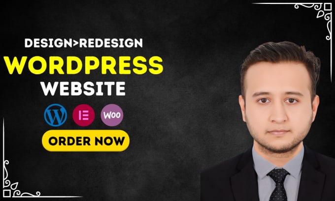 Gig Preview - Design or redesign responsive wordpress website for you