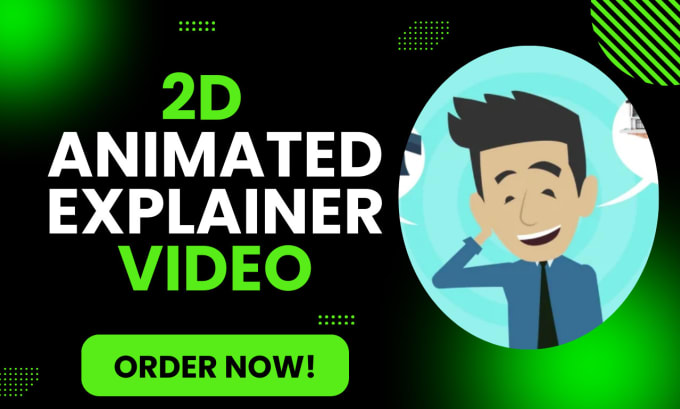 Gig Preview - Create 2d animated explainer video or sales video