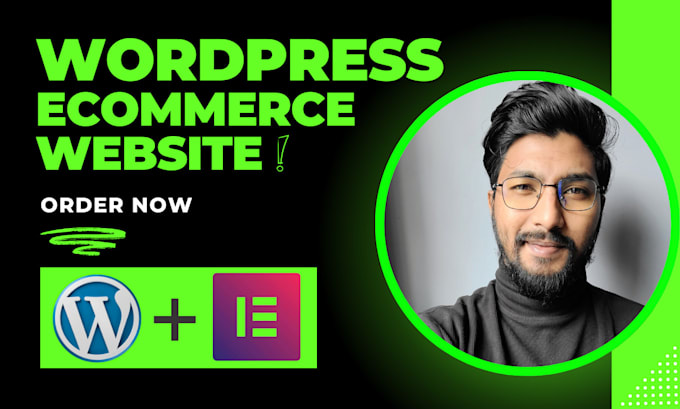 Gig Preview - Build wordpress ecommerce website online store using woocommerce