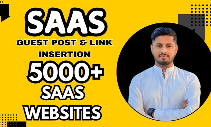 Bestseller - provide saas guest posts and link insertions