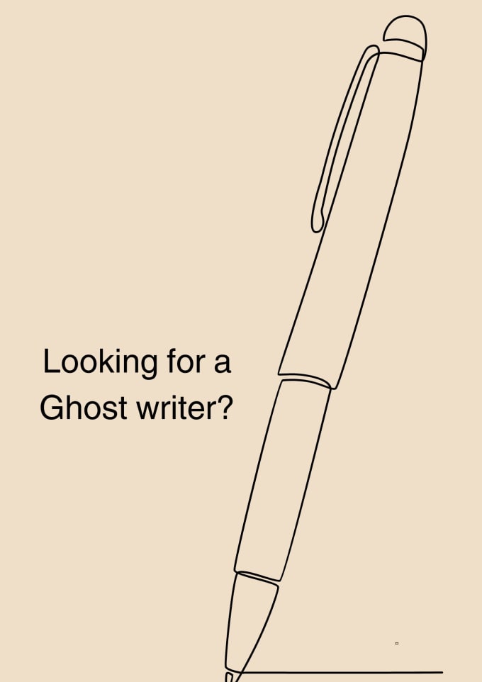 Gig Preview - Be a ghost writer for your website