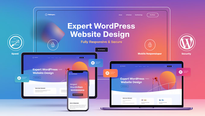 Gig Preview - Do design redesign wordpress business website, astra, wp rocket