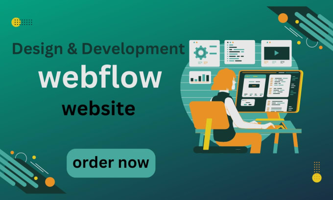 Gig Preview - Develop or design webflow website, figma to webflow expert