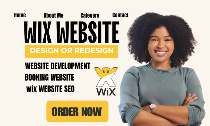 Gig Preview - Wix website redesign design wix website redesign wix website design wix website