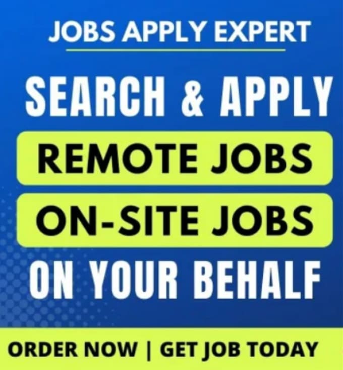 Gig Preview - Search and apply for remote jobs or onsite job applications