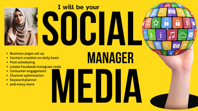 Gig Preview - Top rated social media manager skyrocket your brand