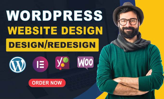 Gig Preview - Do wordpress website design and development