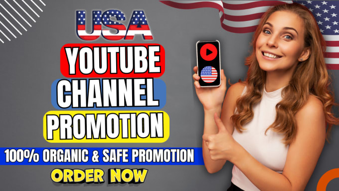 Gig Preview - Do super fast organic USA youtube video promotion and marketing with google ads