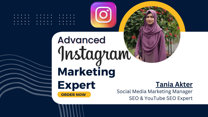 Gig Preview - Be your instagram social media marketing manager for digital marketing