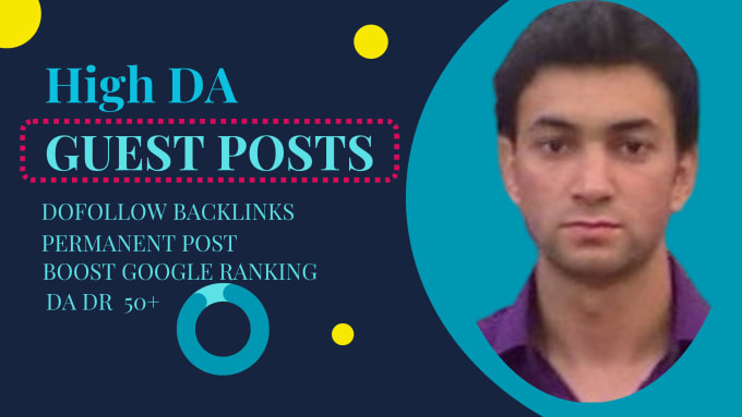 Bestseller - do guest post on high da sites for quality dofollow backlinks